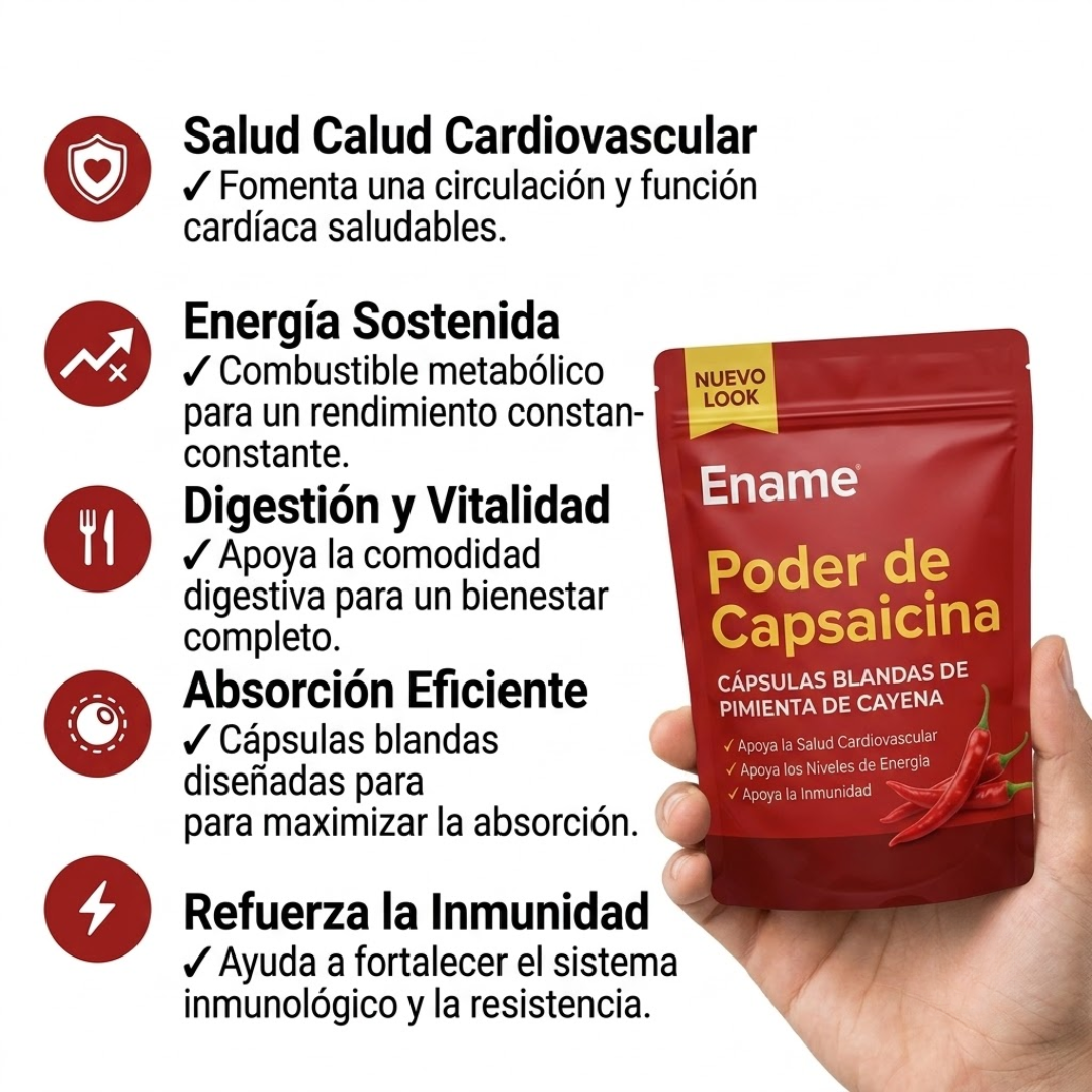 El poder de la capsaicina de Ename
