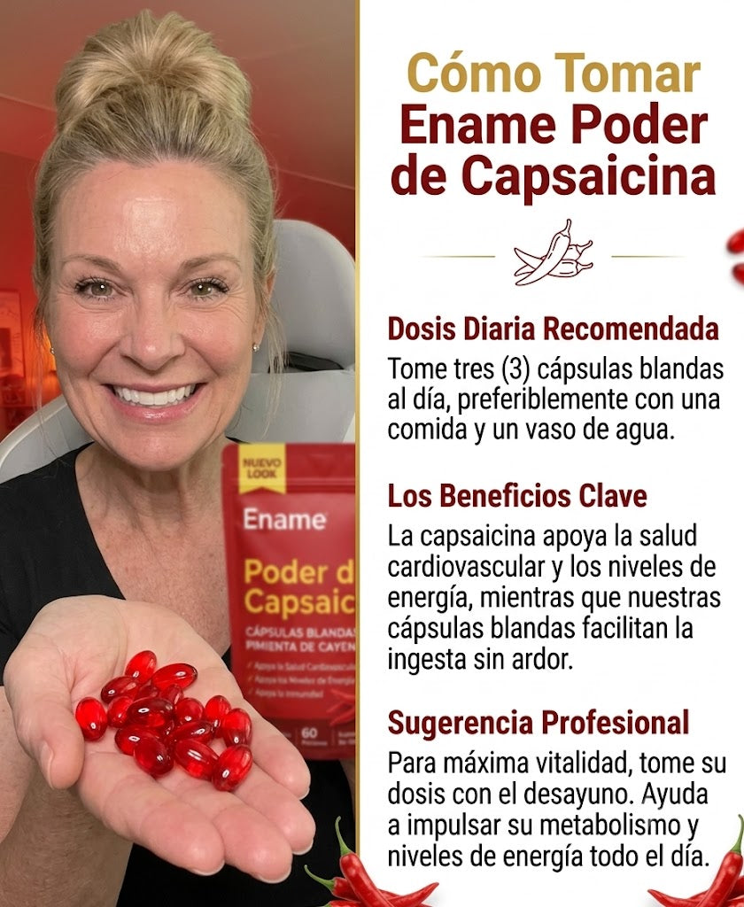 El poder de la capsaicina de Ename