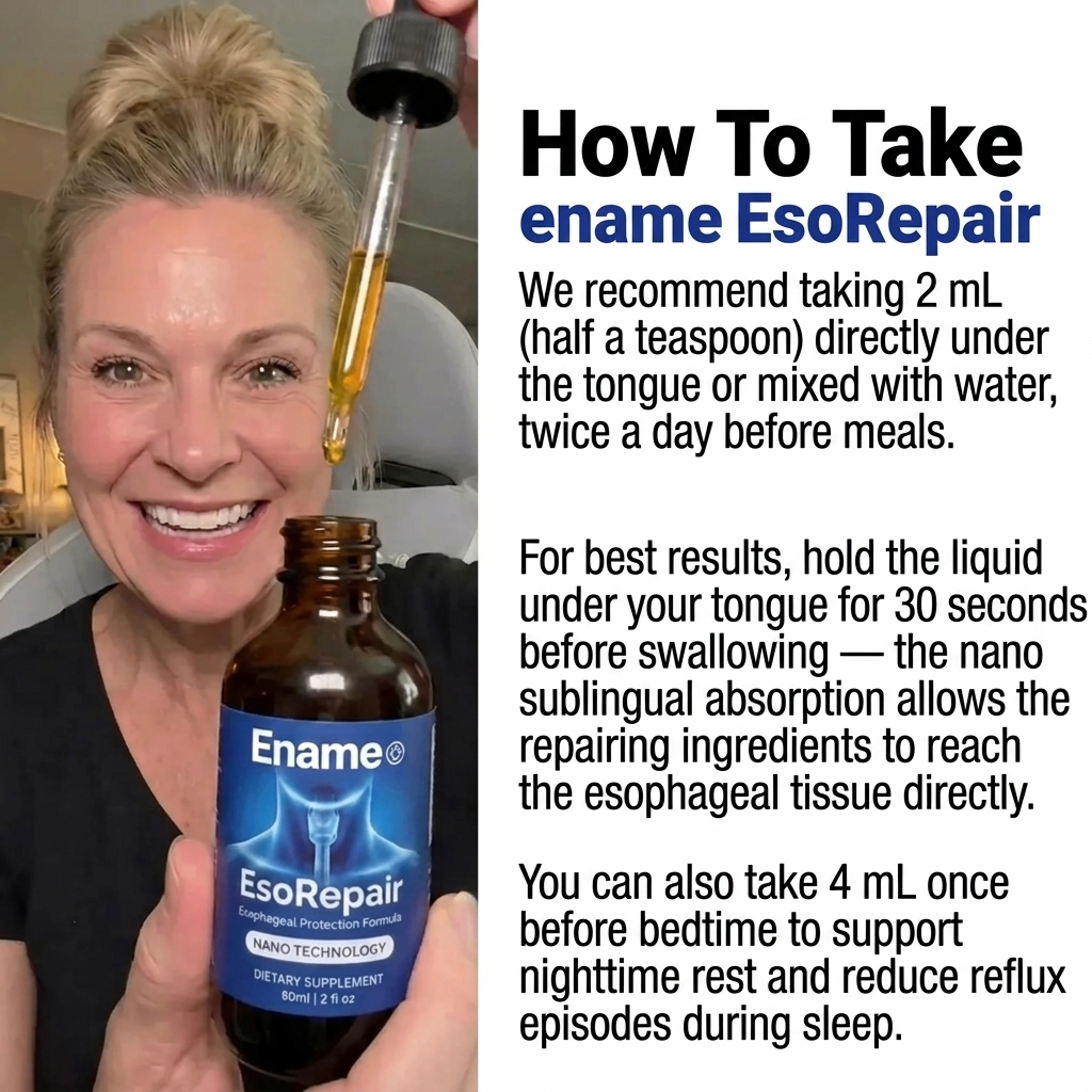 Ename EsoRepair™ | Nano-Sublingual Esophageal Repair Formula