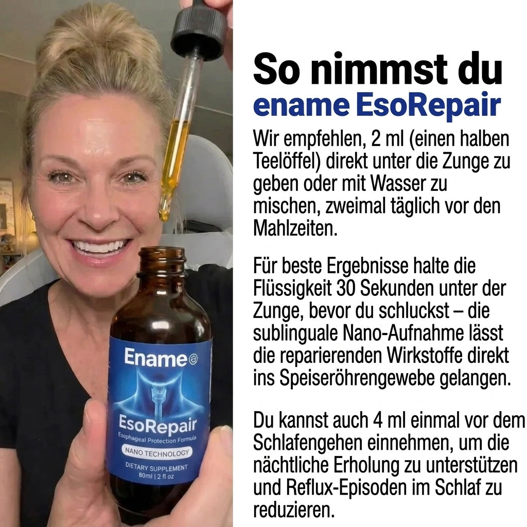 Ename EsoRepair™ | Nano-Sublingual Esophageal Repair