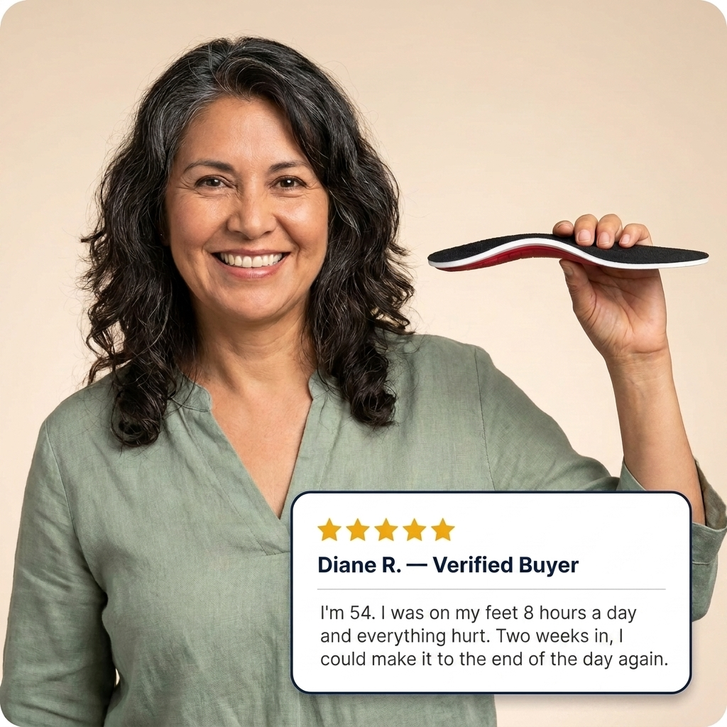 TrueArch™ Slim — Arch Support Insoles