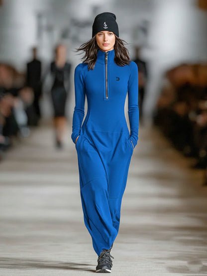 Julieta | Vestido Largo de Algodón con Silueta Relajada