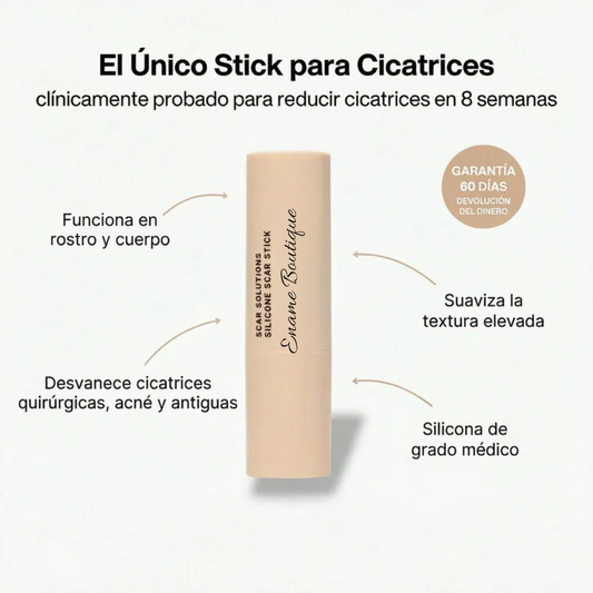 Stick Reparador de Cicatrices con Silicona Médica – Suaviza y Reduce Marcas Visibles