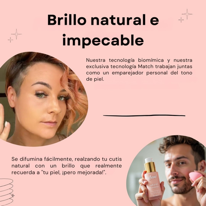 Base de Maquillaje 4 en 1 Gloe Match Foundation