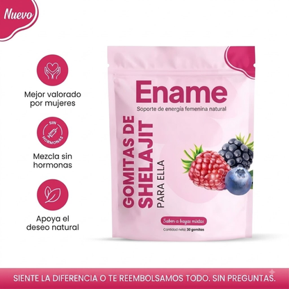 Ename | Gomitas de Shelajit