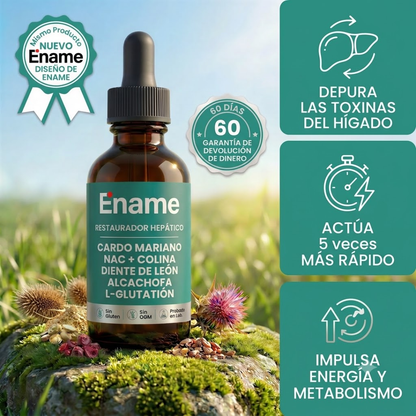 Ename | Soporte Completo para el Hígado: Para Recuperar Energía y Vitalidad