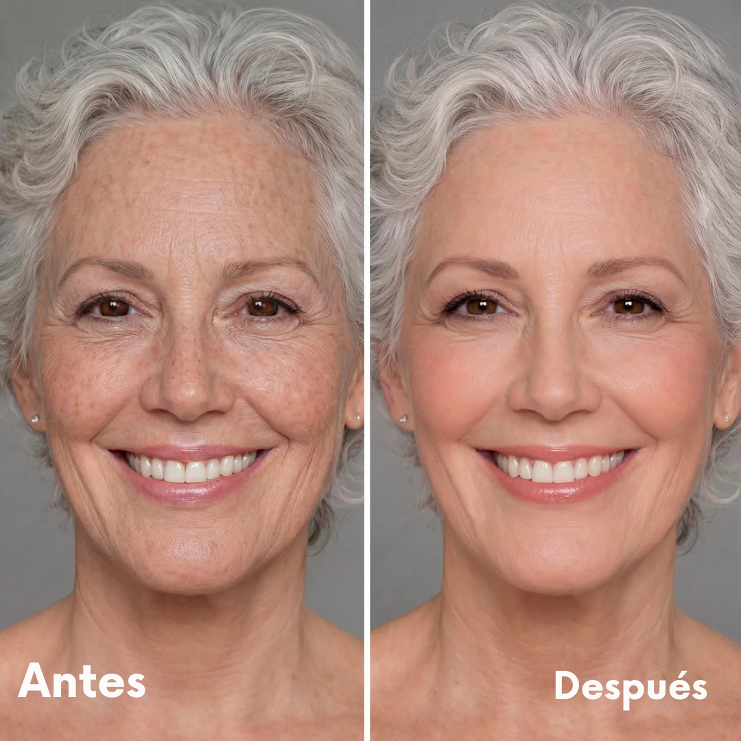 Base de Maquillaje Anti-edad con SPF 50 – Se Adapta a tu Tono de Piel
