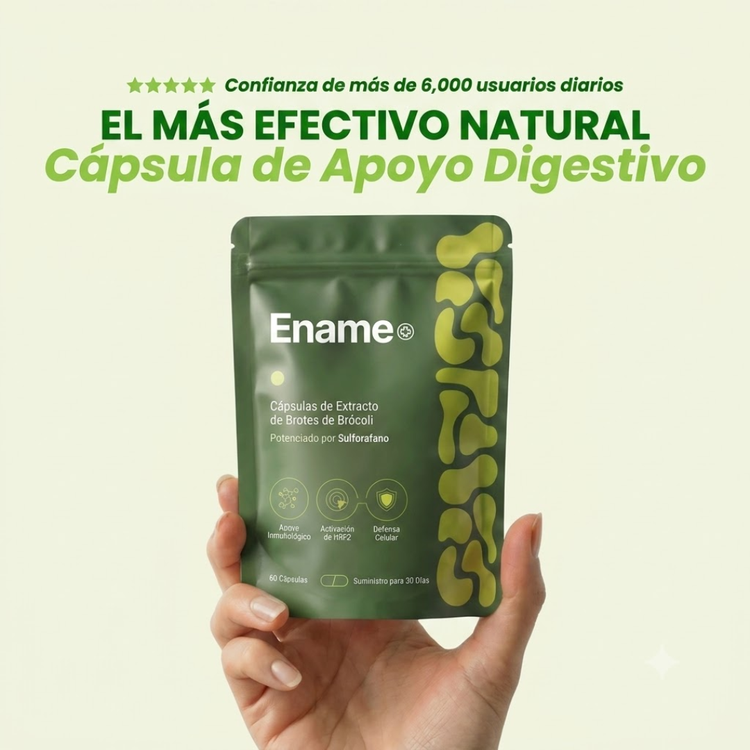Ename Cellular Detox | Activa la defensa natural de tu cuerpo. Limpia tu intestino, apaga la inflamación y siéntete con energía todo el día con solo 4 ingredientes.