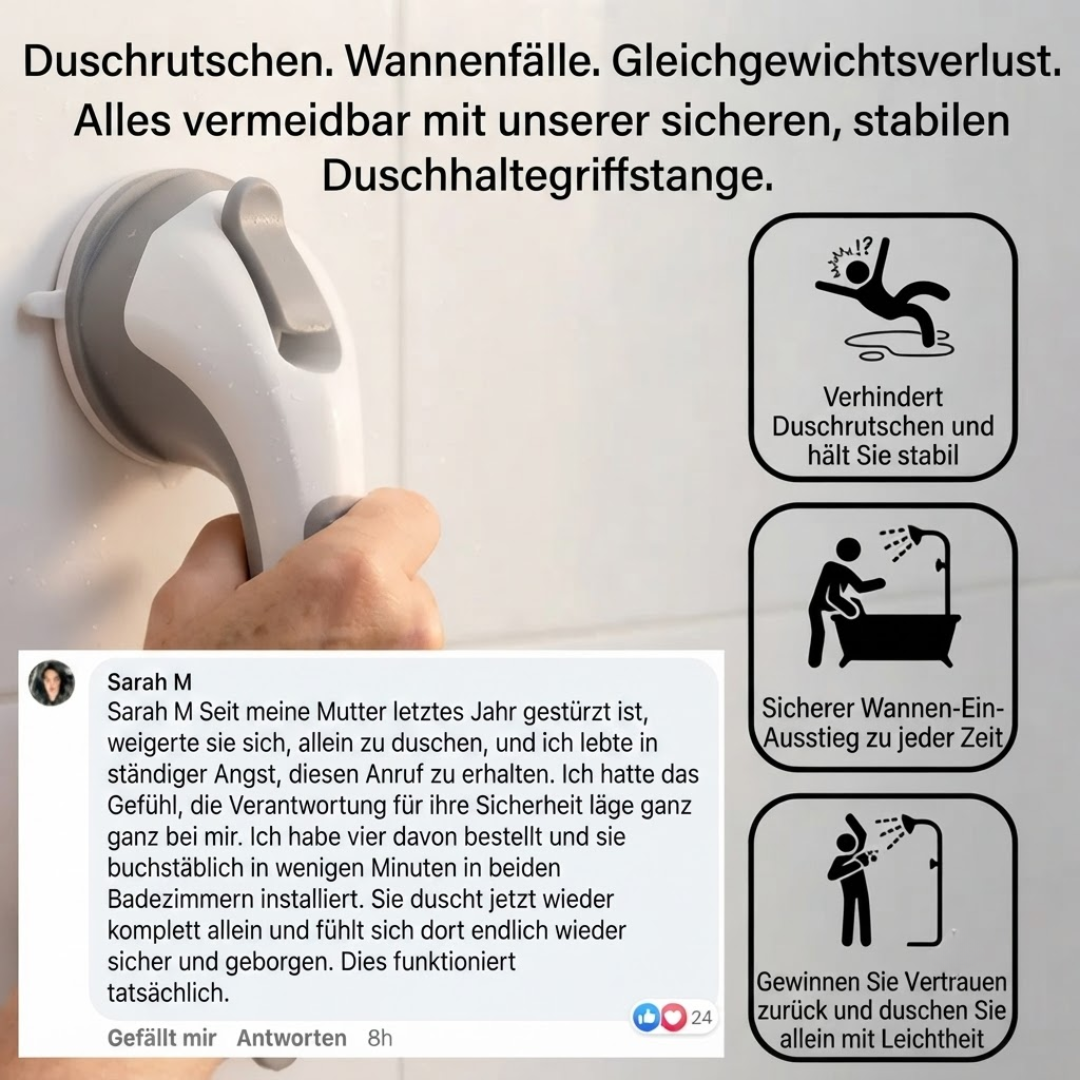 Der stabile Duschhaltegriff