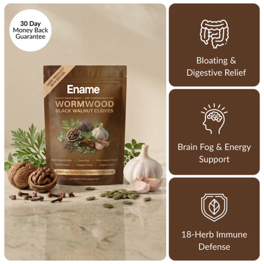 Ename | Black Walnut Wormwood Cleanse - 6,600mg softgels