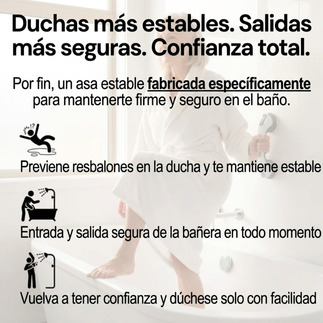 Soporte de seguridad de ducha para adultos