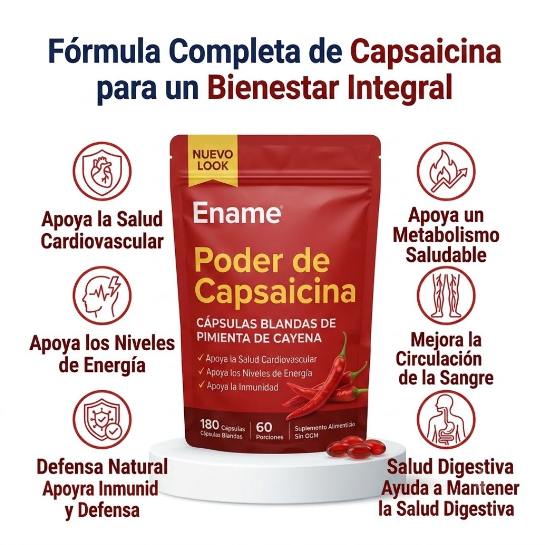 El poder de la capsaicina de Ename