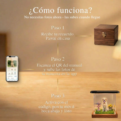 PawAI™ – Recuerdo Holográfico Personalizado