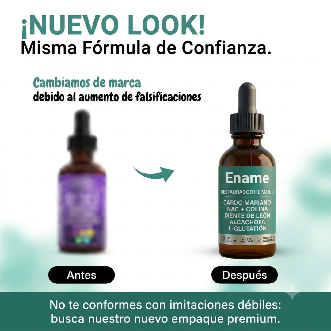 Ename | Soporte Completo para el Hígado: Para Recuperar Energía y Vitalidad