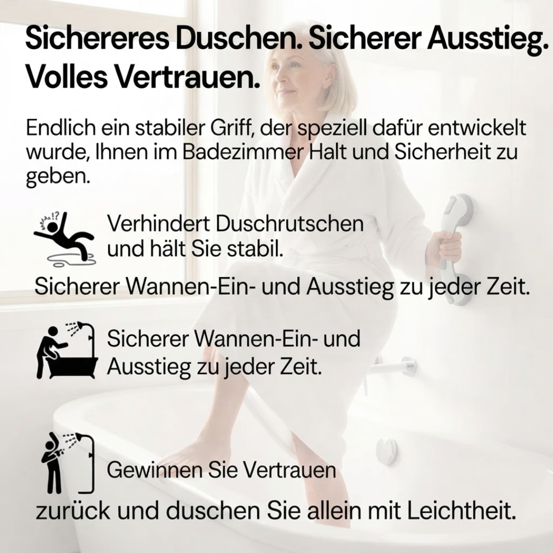 Der stabile Duschhaltegriff