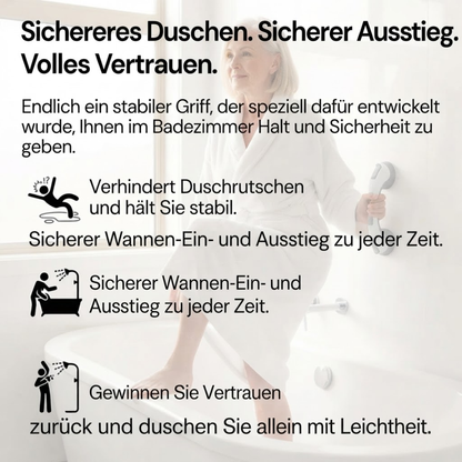 Der stabile Duschhaltegriff