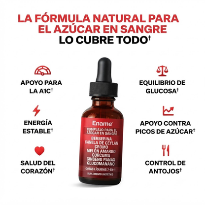 Ename | Complejo para el Azúcar en Sangre 7-en-1