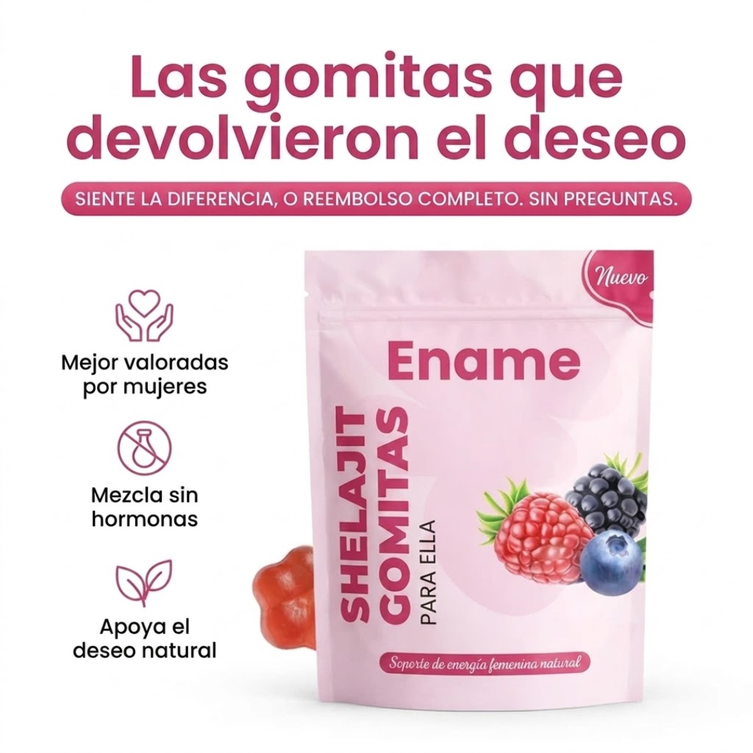 Ename | Gomitas de Shelajit