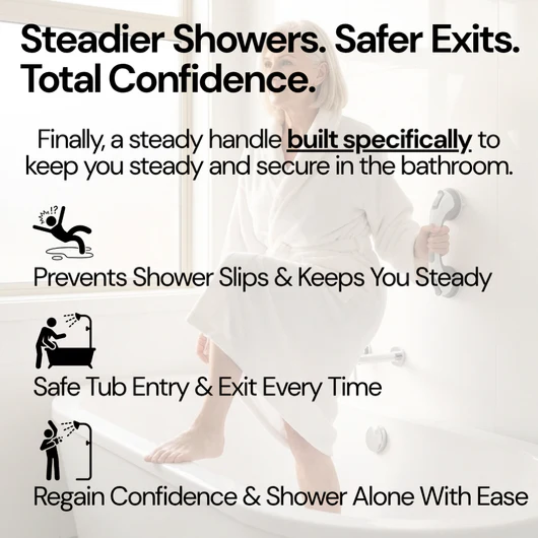 The Steady Shower Handle Bar