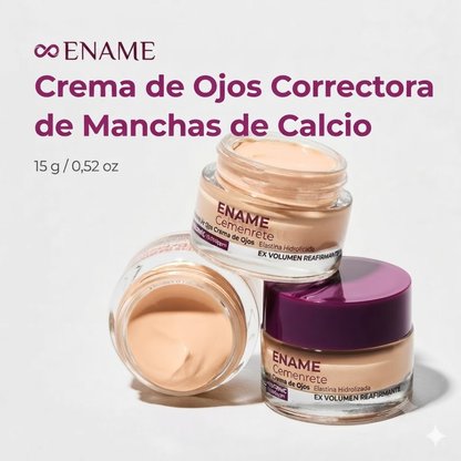 Crema de Ojos Coreana con Calcio y Elastina para Manchas Oscuras, Ojeras y Flacidez (Efecto Lifting)