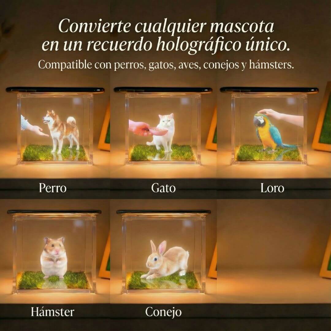 PawAI™ – Recuerdo Holográfico Personalizado