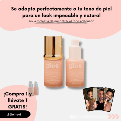 Base de Maquillaje 4 en 1 Gloe Match Foundation