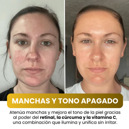 Mascarilla Facial jayna Coreana con Cúrcuma y Colágeno + Brocha aplicadora de regalo