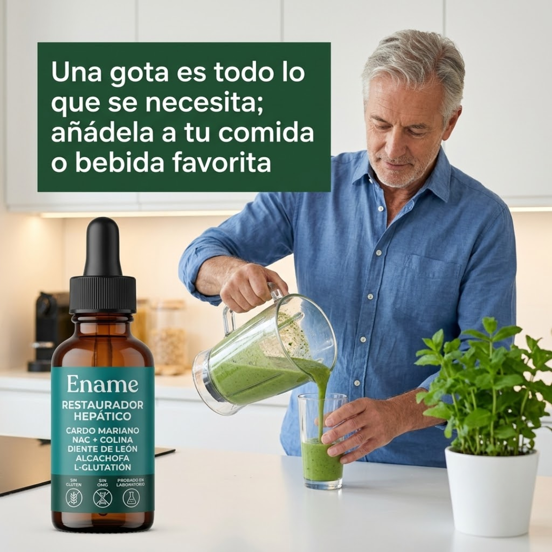 Ename | Soporte Completo para el Hígado: Para Recuperar Energía y Vitalidad