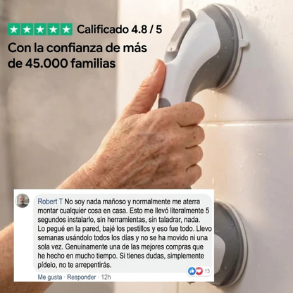 Soporte de seguridad de ducha para adultos
