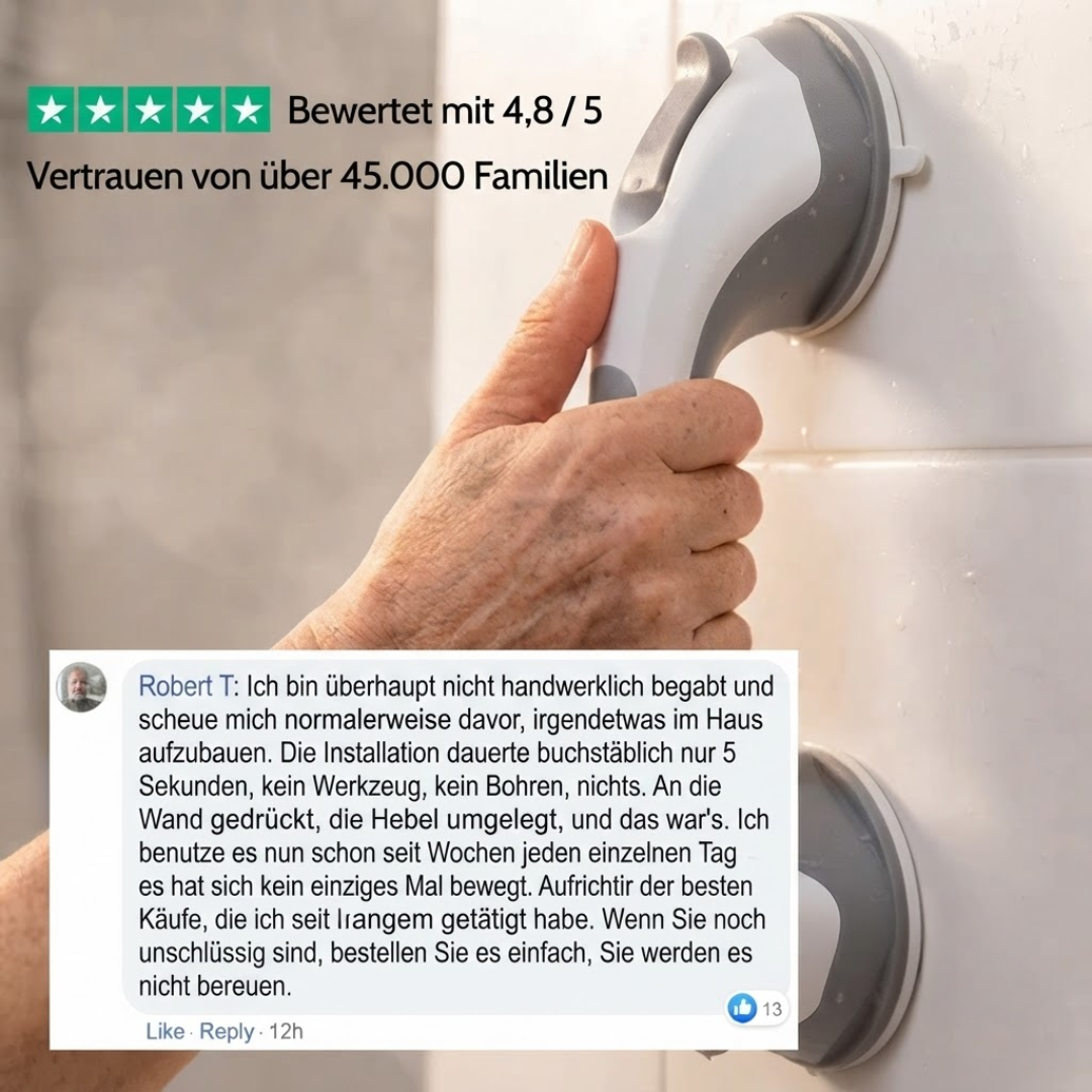 Der stabile Duschhaltegriff