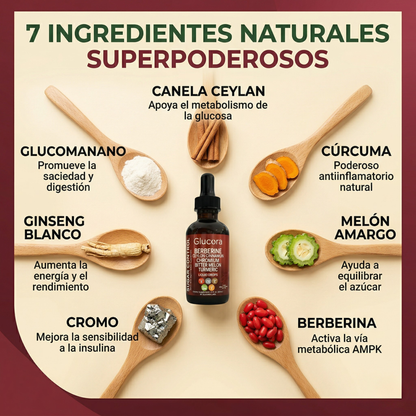 Glucora™ | Apoyo natural para la glucosa, energía y antojos