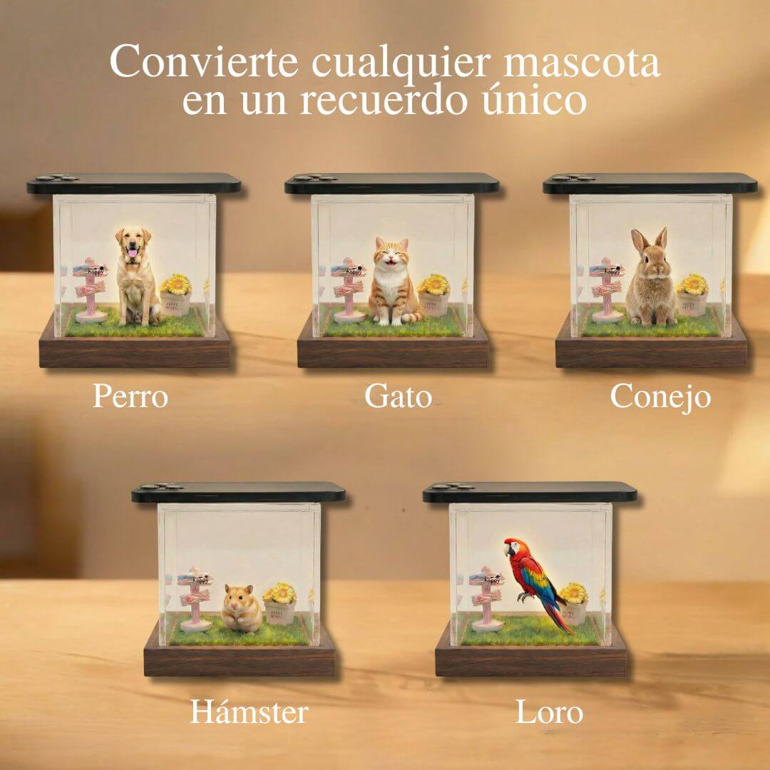 PawAI™ – Recuerdo Holográfico Personalizado