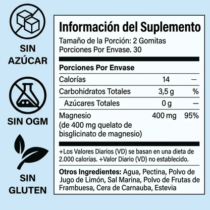 Ename| Gomitas de bisglicinato de magnesio