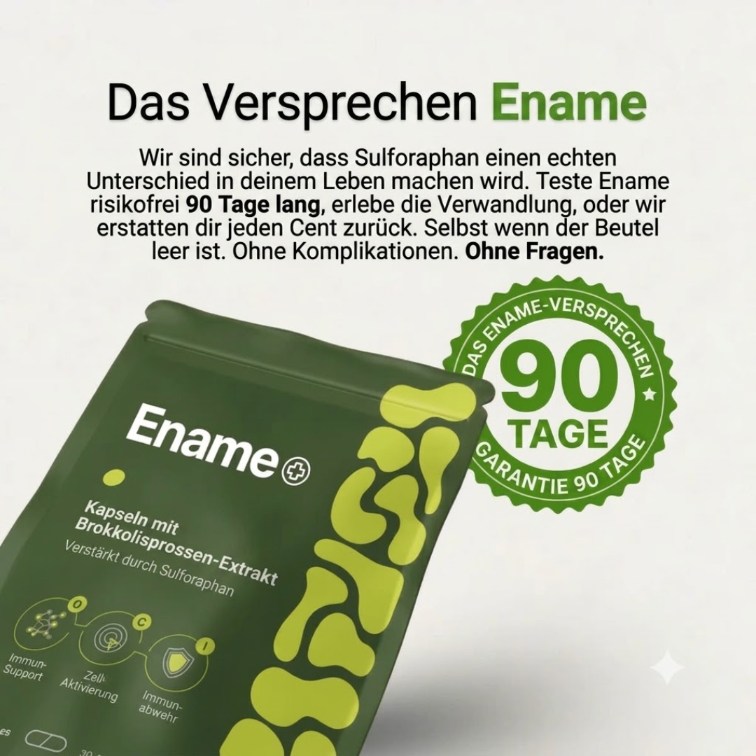 Ename Cellular Detox | Aktiviere die natürlichen Abwehrkräfte deines Körpers. Saniere deinen Darm, stoppe die Entzündung und genieße den ganzen Tag volle Energie – mit nur 4 Inhaltsstoffen.