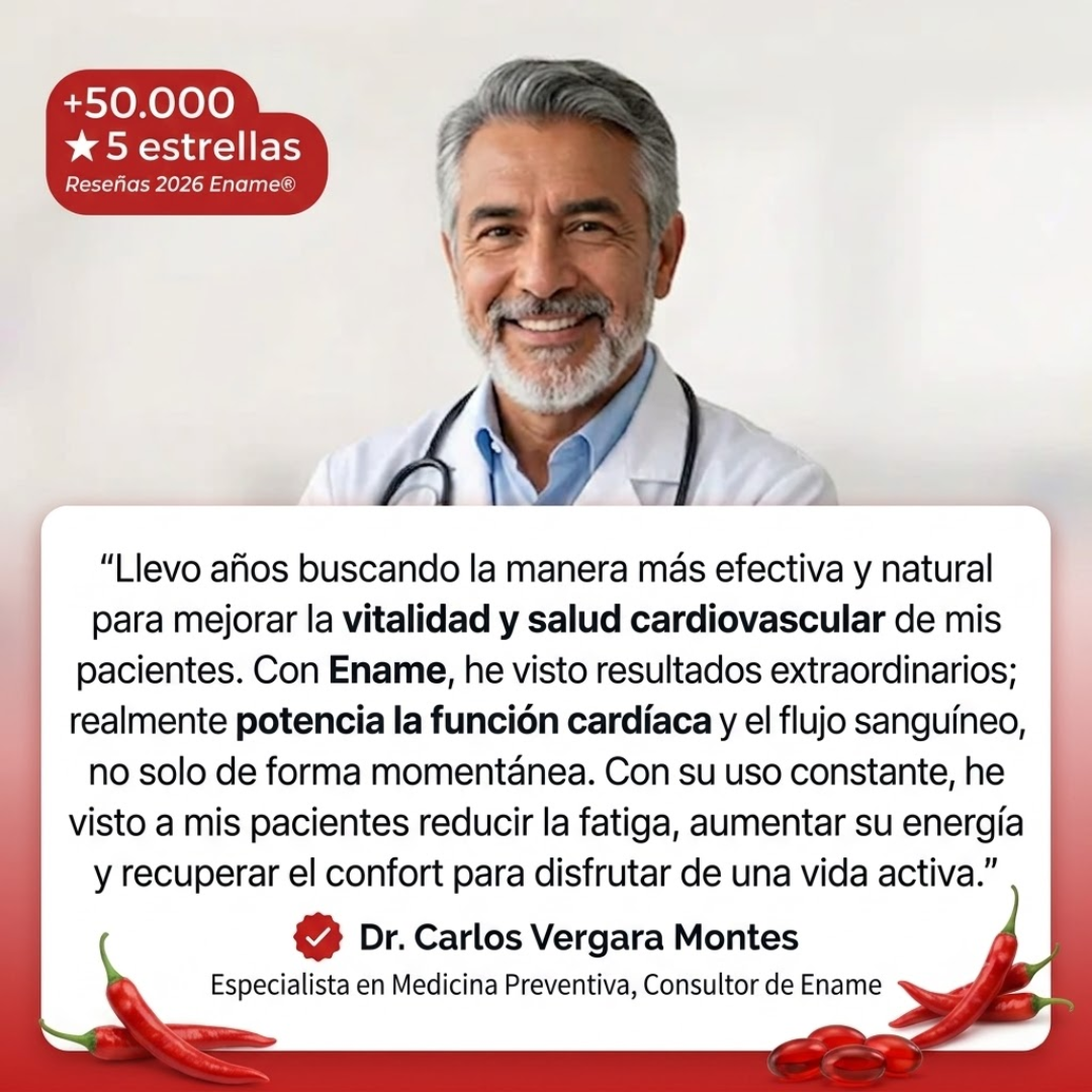El poder de la capsaicina de Ename