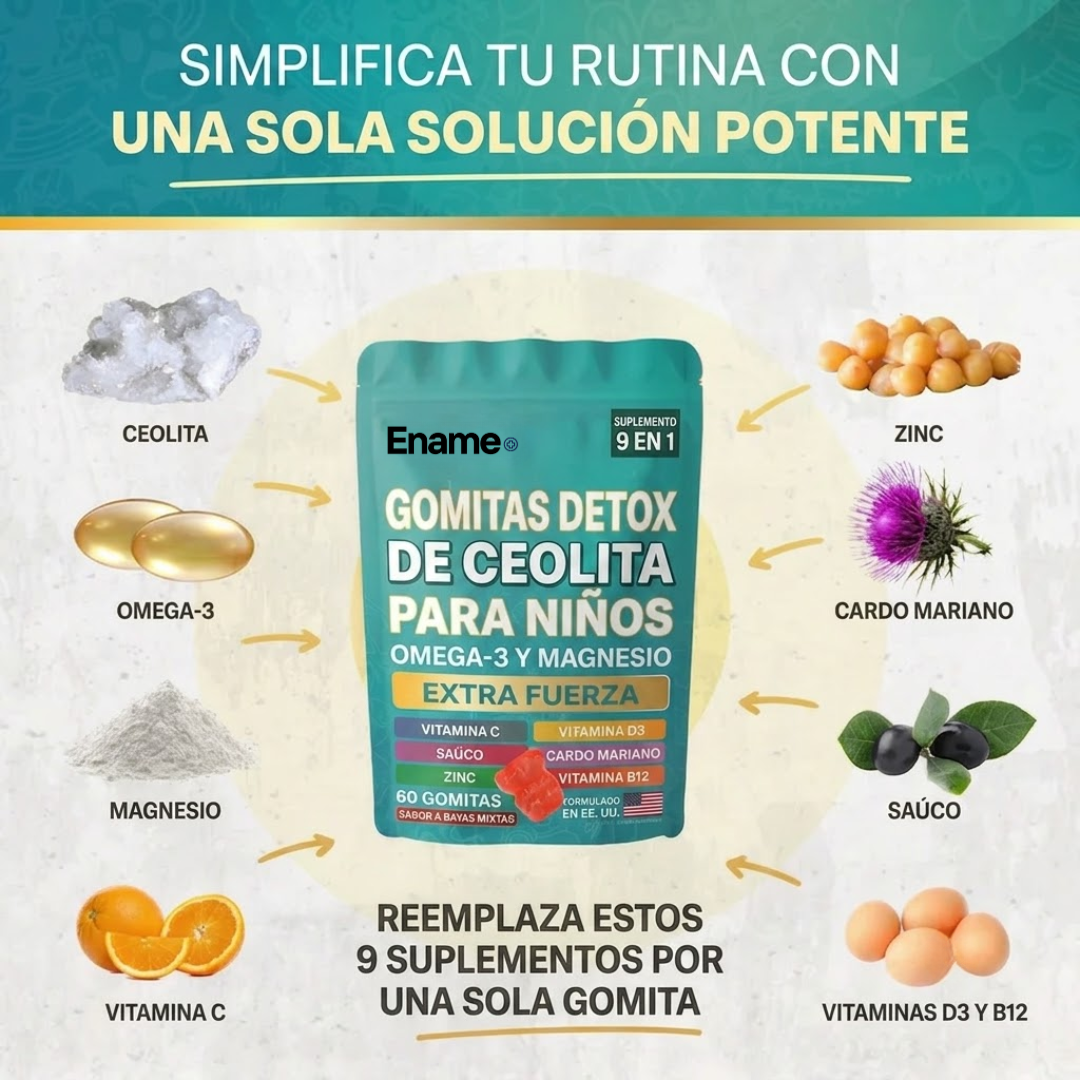 Gomitas desintoxicantes Beleaze – Gelatina de origen vegetal