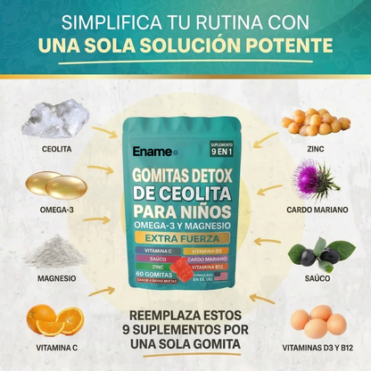 Gomitas desintoxicantes Beleaze – Gelatina de origen vegetal