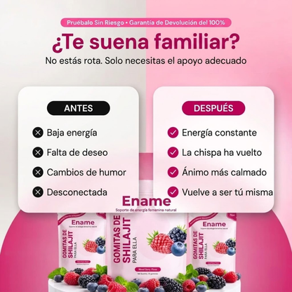 Ename | Gomitas de Shelajit
