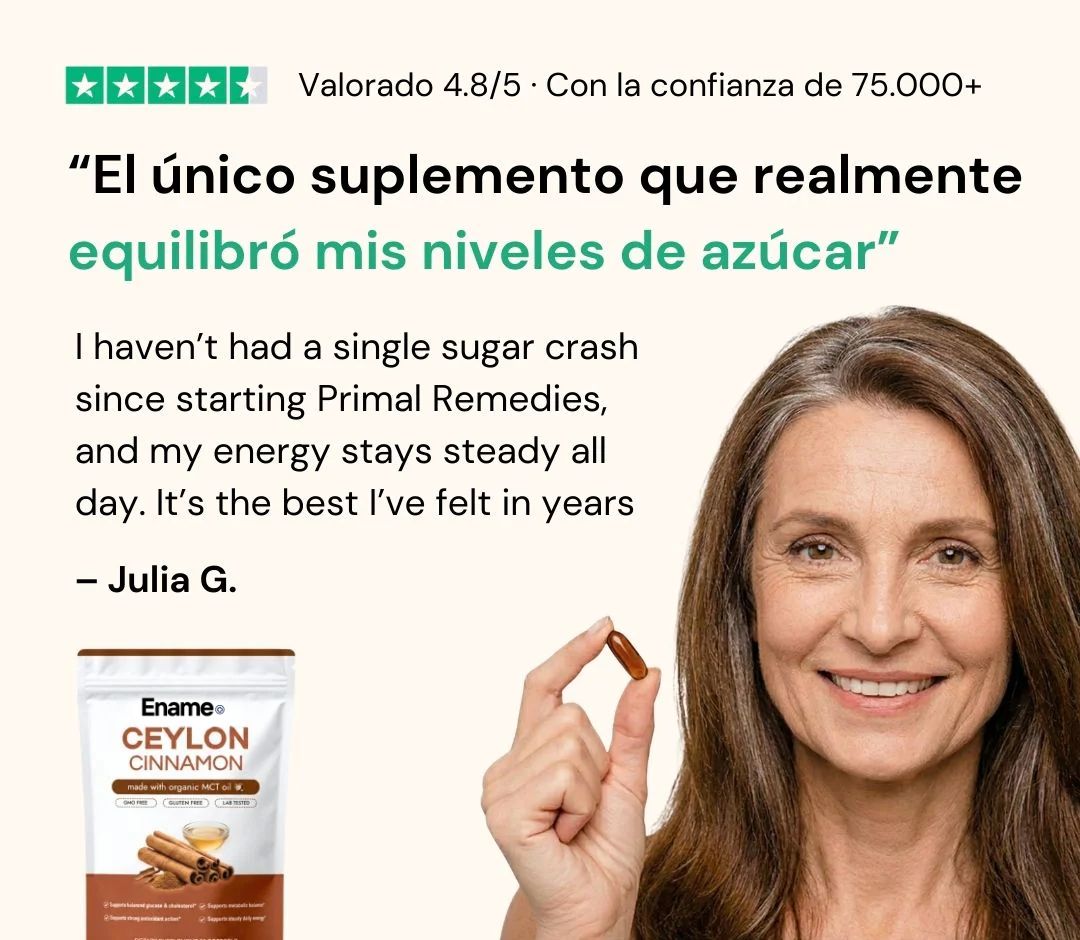 Ename | Cinnamon equivalente a 7,200 mg con Aceite MCT