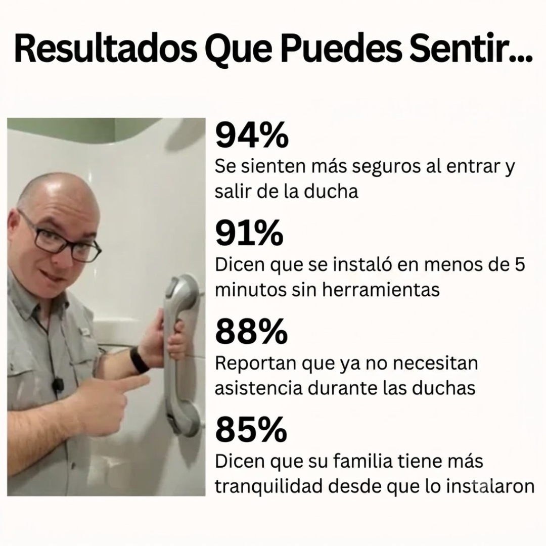 Soporte de seguridad de ducha para adultos