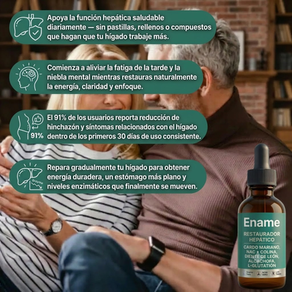 Ename | Soporte Completo para el Hígado: Para Recuperar Energía y Vitalidad