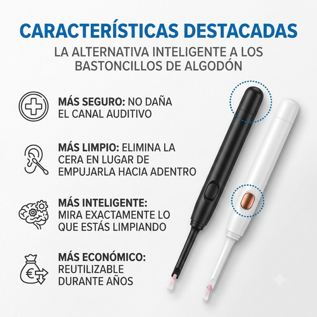 Ename VisioEar™ | Tecnología para la salud auditiva aprobada por médicos.