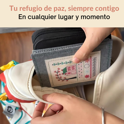 Libro de Bordado Antiestrés: Kit Completo con 60 + Diseños