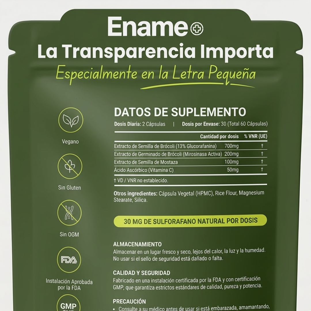 Ename Cellular Detox | Activa la defensa natural de tu cuerpo. Limpia tu intestino, apaga la inflamación y siéntete con energía todo el día con solo 4 ingredientes.