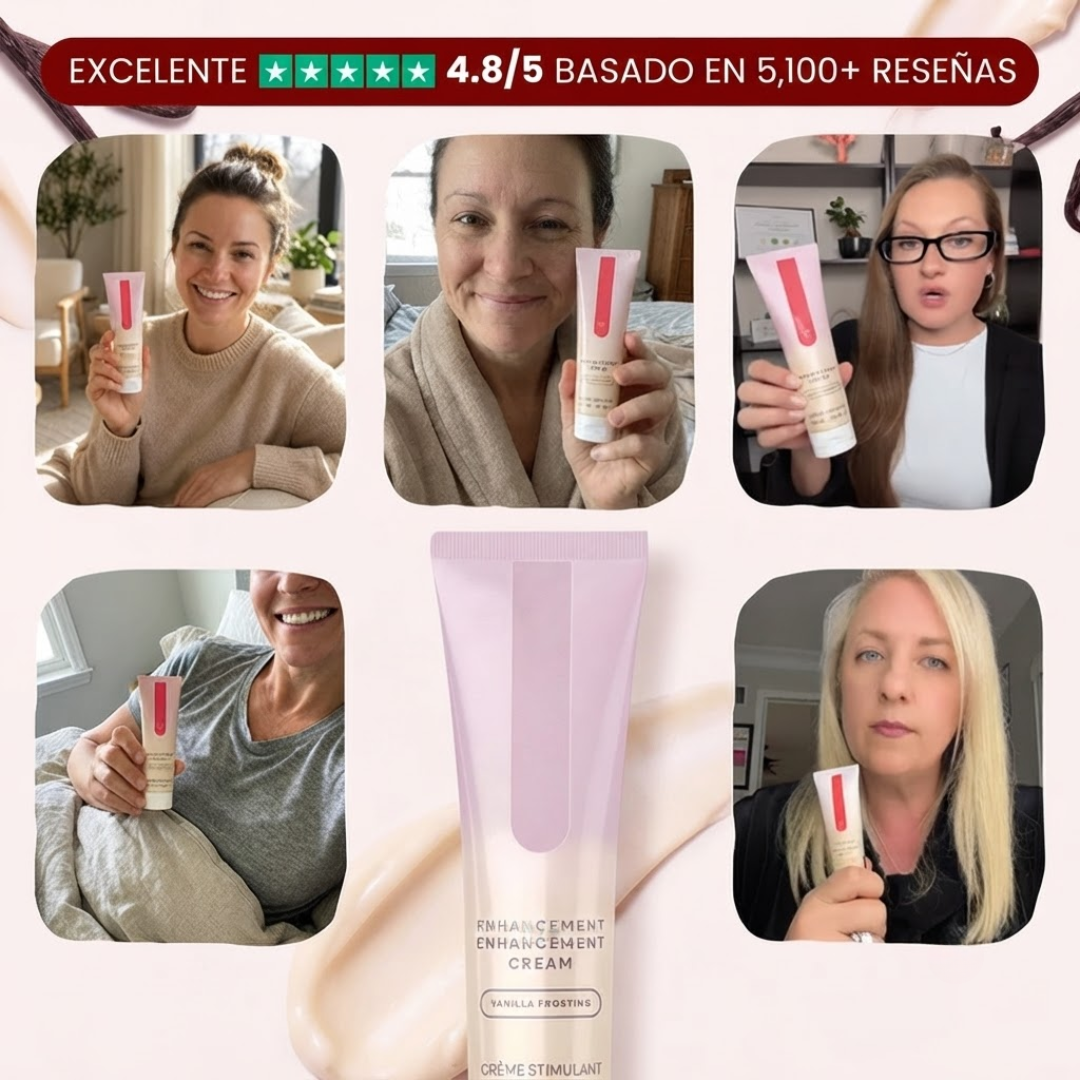 Crema de realce O' con glaseado de vainilla