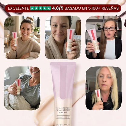 Crema de realce O' con glaseado de vainilla