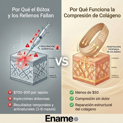 Ename | Envoltura facial de colágeno para esculpir el rostro