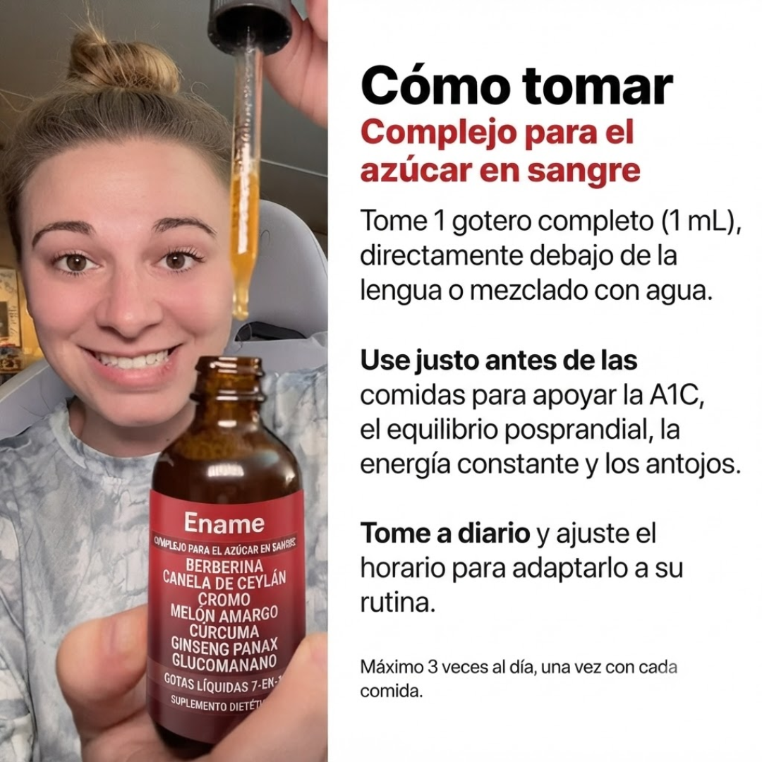 Ename | Complejo para el Azúcar en Sangre 7-en-1