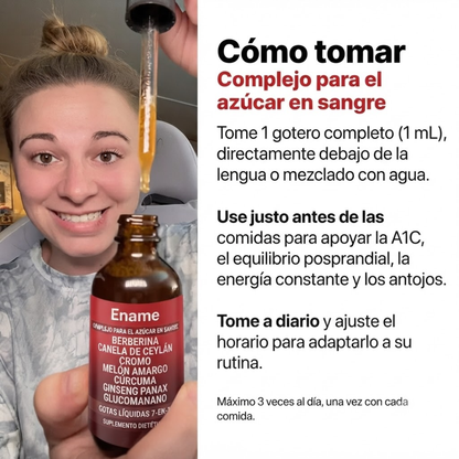 Ename | Complejo para el Azúcar en Sangre 7-en-1