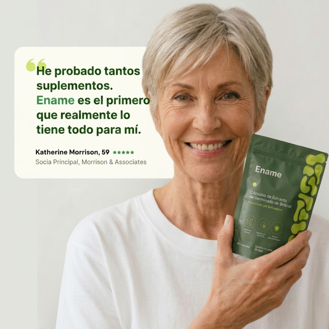 Ename Cellular Detox | Activa la defensa natural de tu cuerpo. Limpia tu intestino, apaga la inflamación y siéntete con energía todo el día con solo 4 ingredientes.